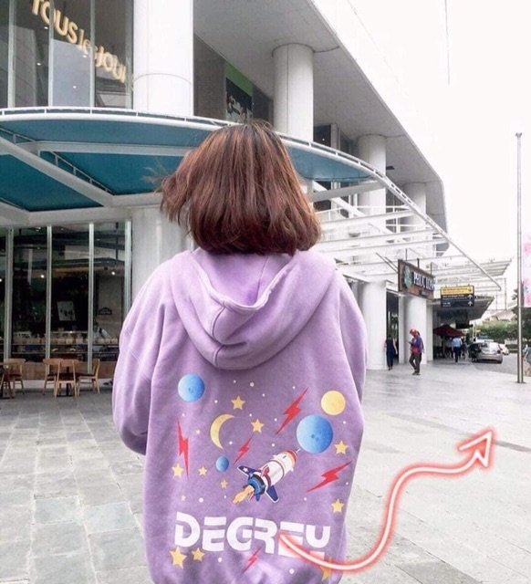 Áo Hoodie Zip DEGREY SPACE Ảnh Thật