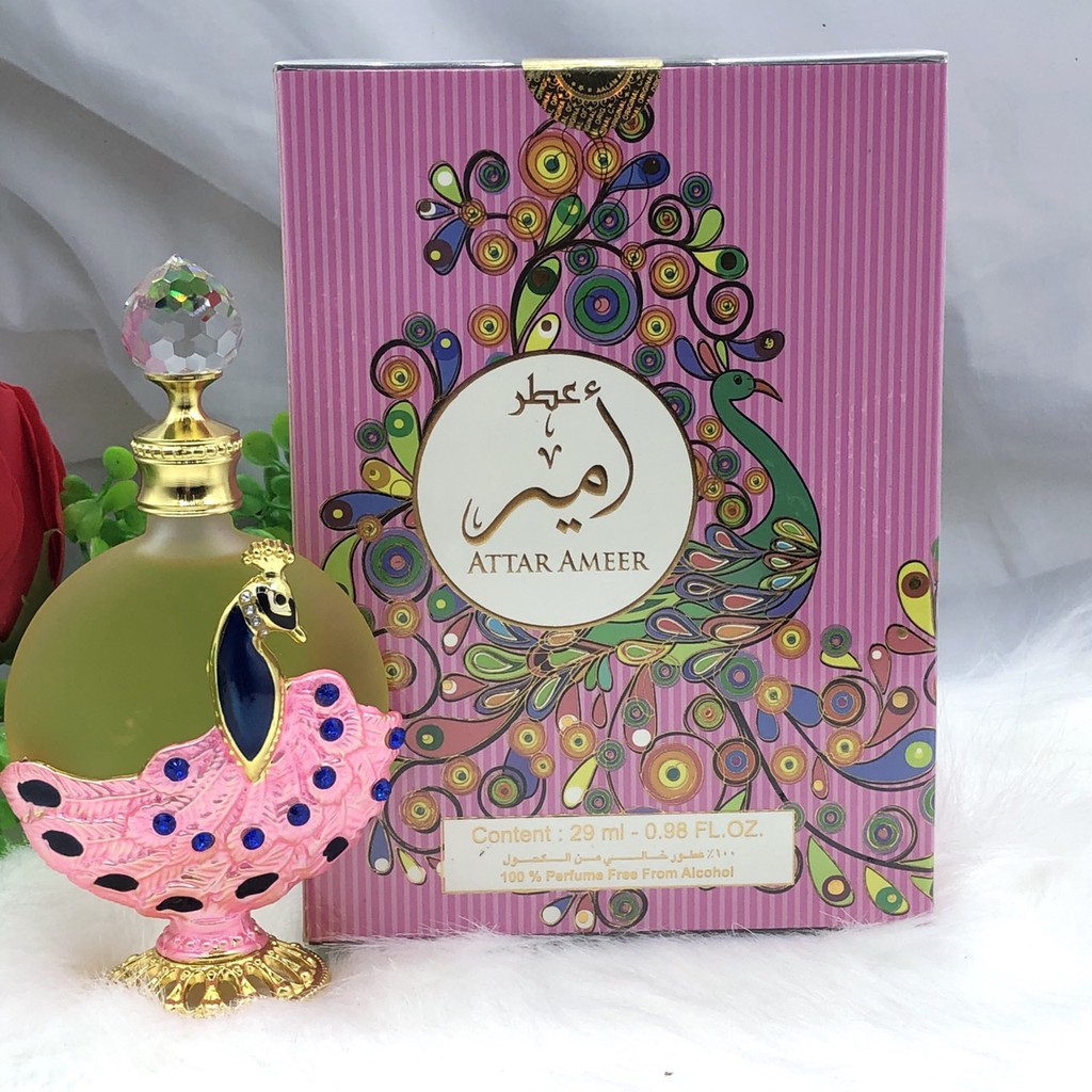Nước Hoa Tinh Dầu Dubai Attar Ameer Công Hồng Nội Địa 29ml | BigBuy360 - bigbuy360.vn