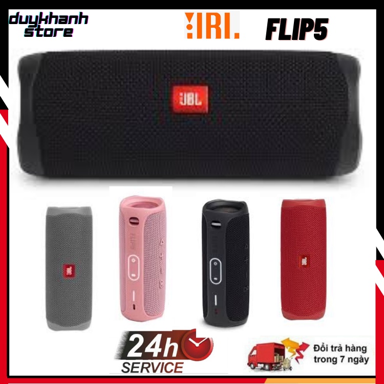 💥Loa Bluetooth JBL FLIP 5 💥 Nhiều Màu Sắc 💥 Chống Nước IPX7 | Sạc Nhanh | Sạc Type - C | Công Suất 20W | Soundclear