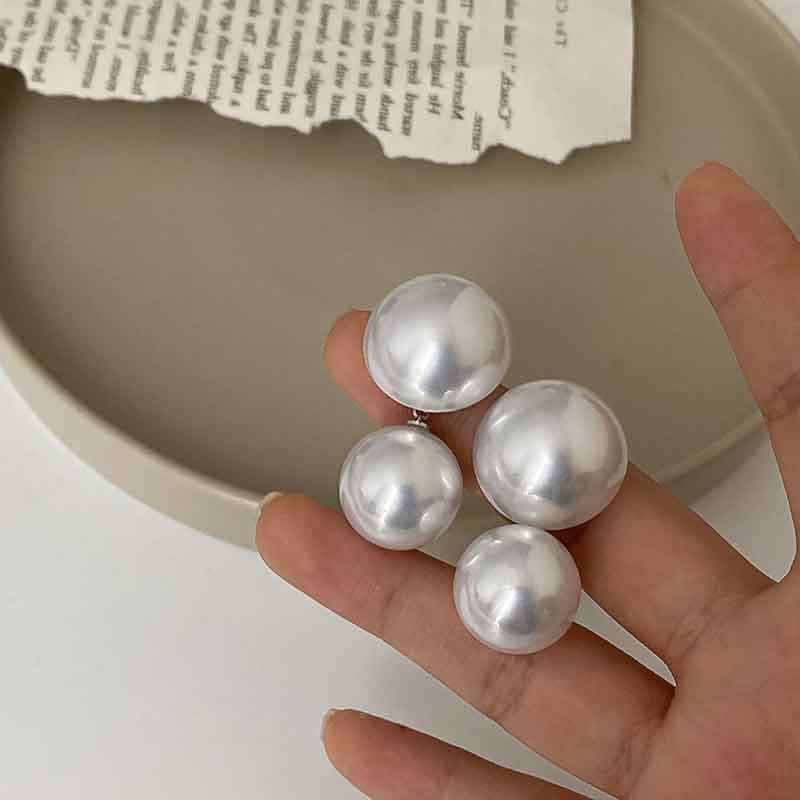 Bông Tai Đính Ngọc Trai Cao Cấp Sang Trọng Thời Trang Cho Cô Dâu
