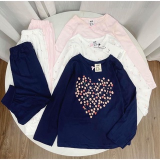 Set cotton bé gái