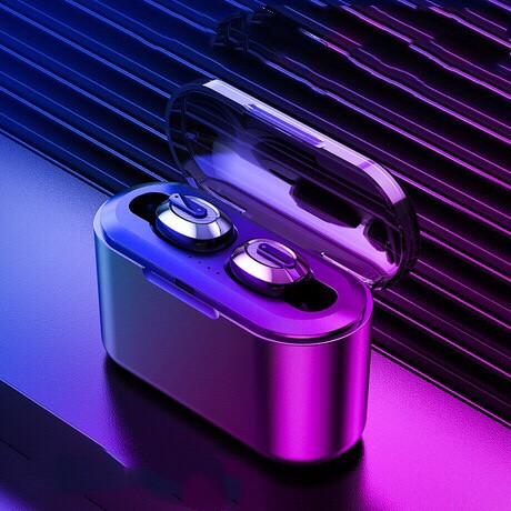 Tai Nghe Không Dây, Tai Nghe Bluetooth Mini T1 Có Dock Sạc, Kiêm sạc dự phòng Pin Cực Trâu Cực đẹp, Hiện Đại | BigBuy360 - bigbuy360.vn