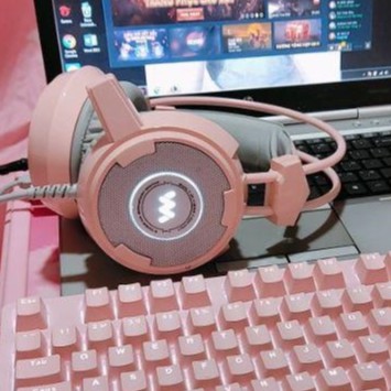 Tai nghe Game Thủ, có Mic, Wang Ming 8900L Tai Nghe Gaming, Tai nghe chơi game có Led I Headphone WangMing 8900L LED