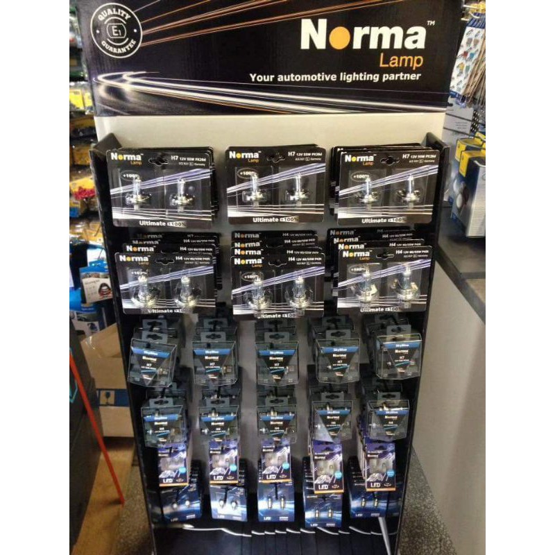 Bộ 02 bóng đèn H7 Ultimate  tăng sáng 100% Norma Germany