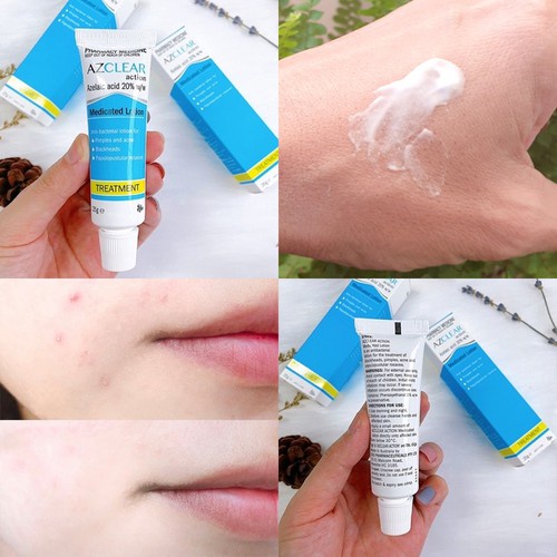 Kem Dưỡng Giảm Mụn Sưng Viêm Mờ Thâm Azclear 20% Azelaic Acid Lotion