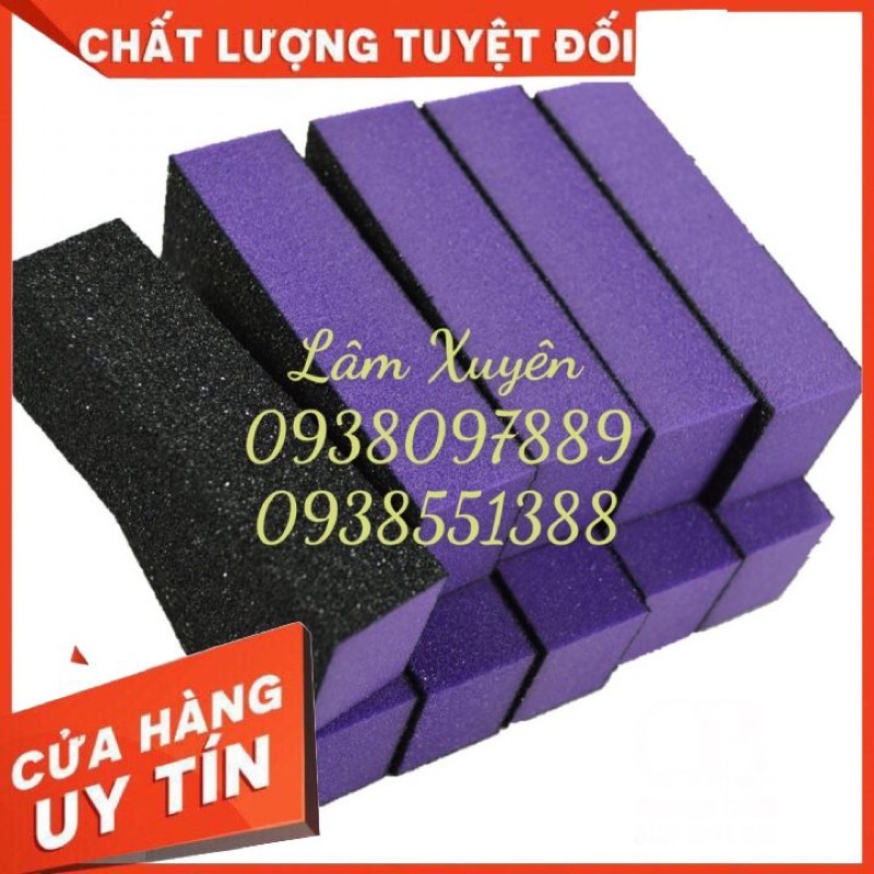 Buffer, phao chà móng tay FREESHIP3 mặt chà móng, phao móng, tăng độ nhám cho móng, giữ lớp Sơn bền, lâu bông tróc