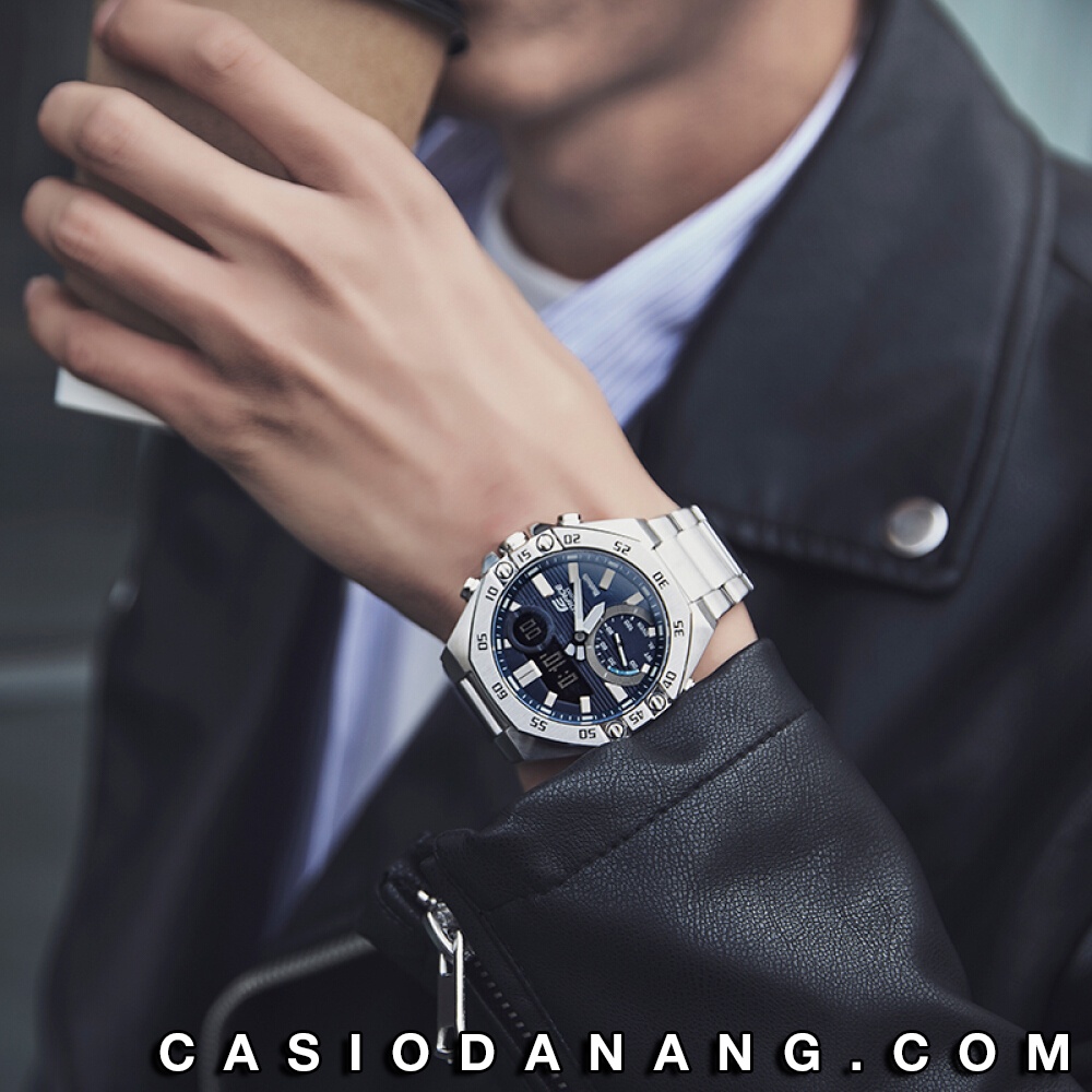 Đồng hồ nam Casio Edifice chính hãng Anh Khuê ECB-10D-2ADF (48mm)
