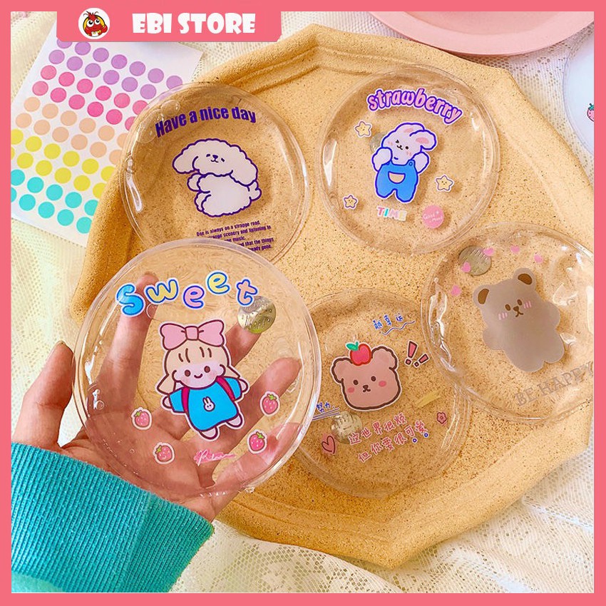 Miếng Sưởi ❤️ Ebi Store - Freeship ❤️ Miếng Làm Ấm Tay Mini Bẻ Đồng Xu Cute, Cực Ấm Vào Mùa Đông