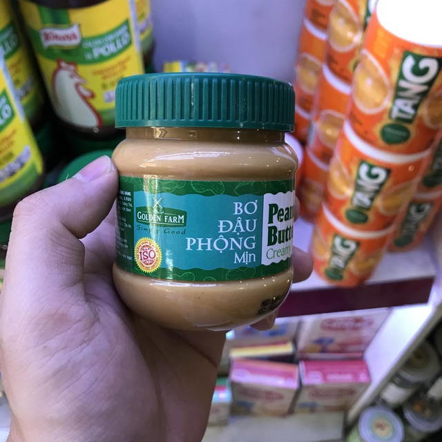 Bơ Đậu Phộng Mịn Golden Farm 170g