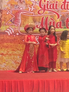 set trang phục áo dài biểu diễn