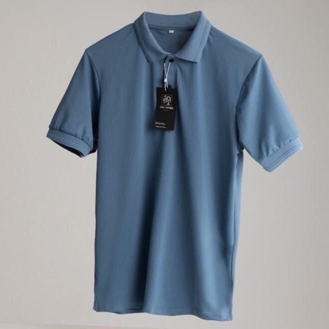 Áo polo nam áo phông nam ngắn tay có cổ nhiều màu phong cách hàn quốc