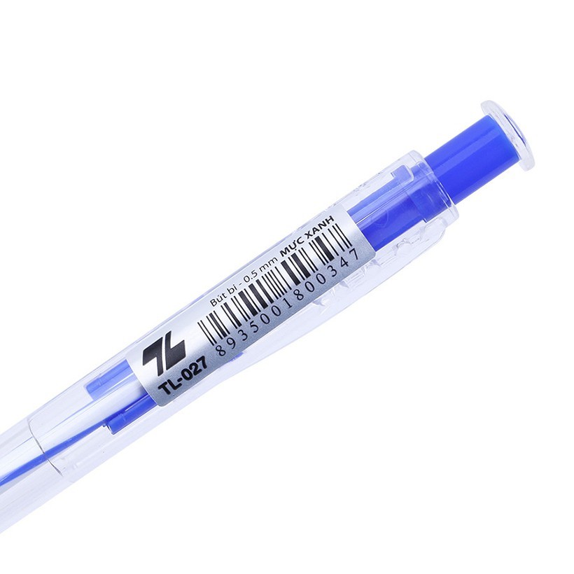 Combo 10 Bút bi bấm xanh dễ sử dụng