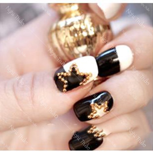 Bi nail , bi trang trí móng vàng bạc