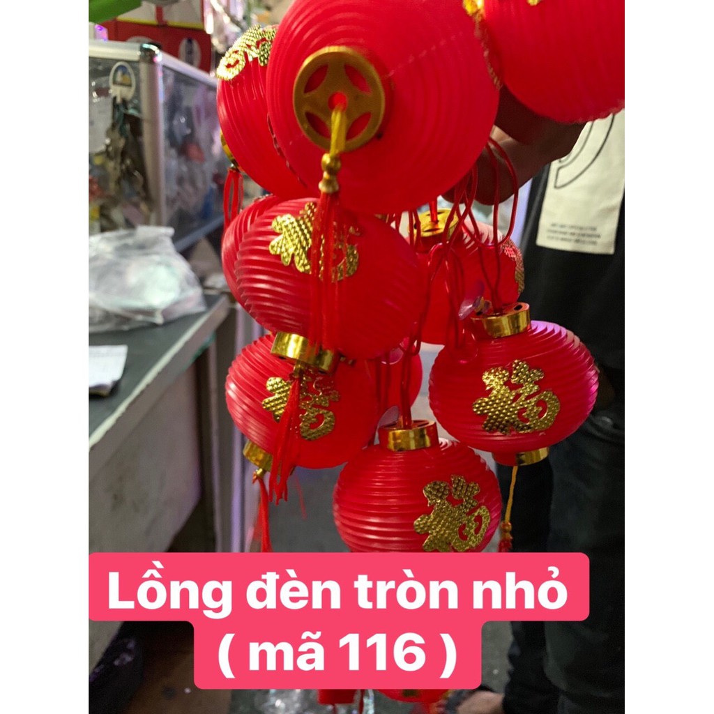 ✨ Lồng đèn trang trí tết 12 trái hình tròn trang trí siểu đẹp✨