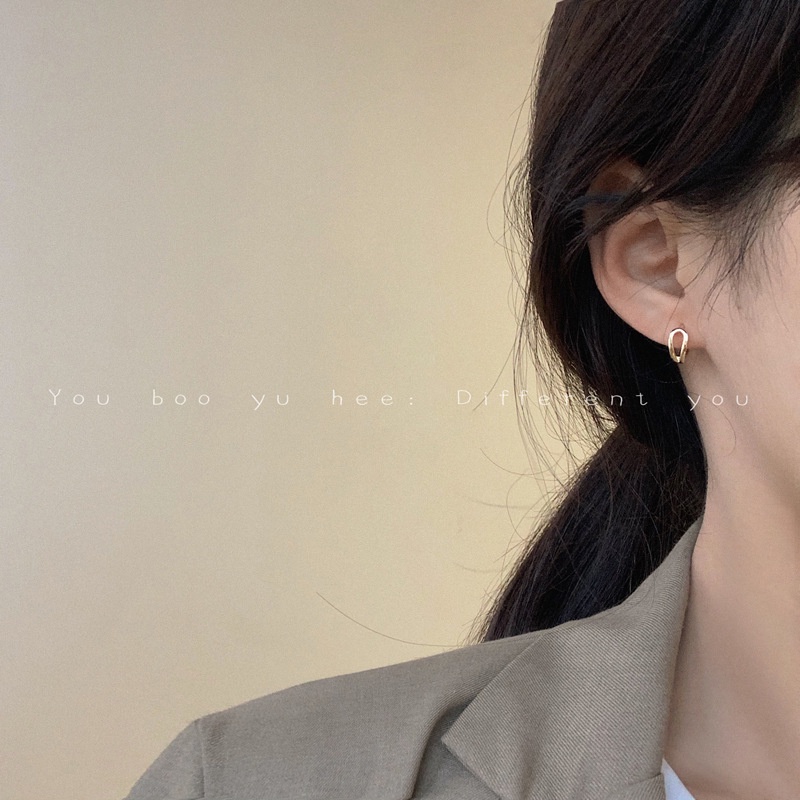 Khuyên Tai Nữ Phong Cách Nhật Bản Hàn Quốc Sang Trọng