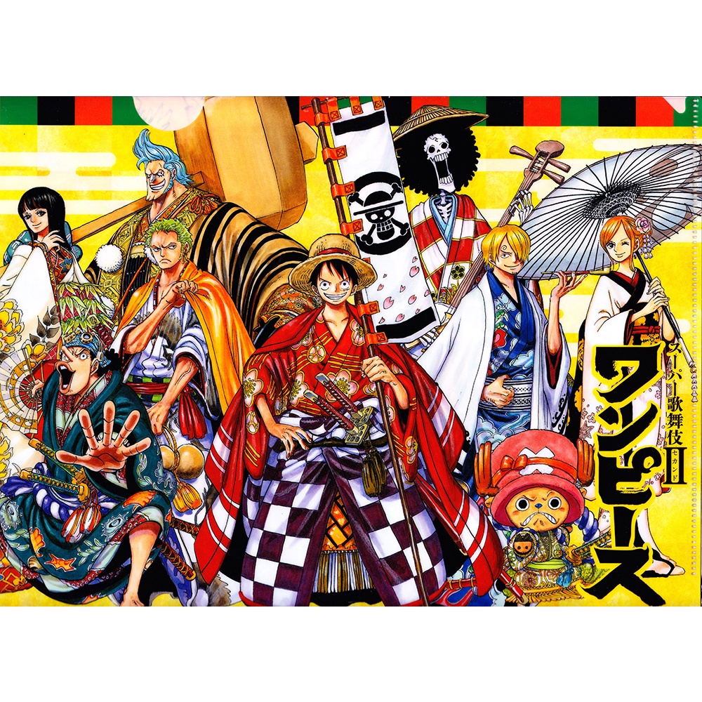 Poster A3 dán tường Anime, decal 30x42 trang trí có keo one piece wallpaper 10