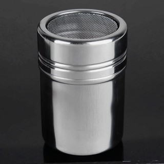 Lọ inox rắc socola matcha cacao