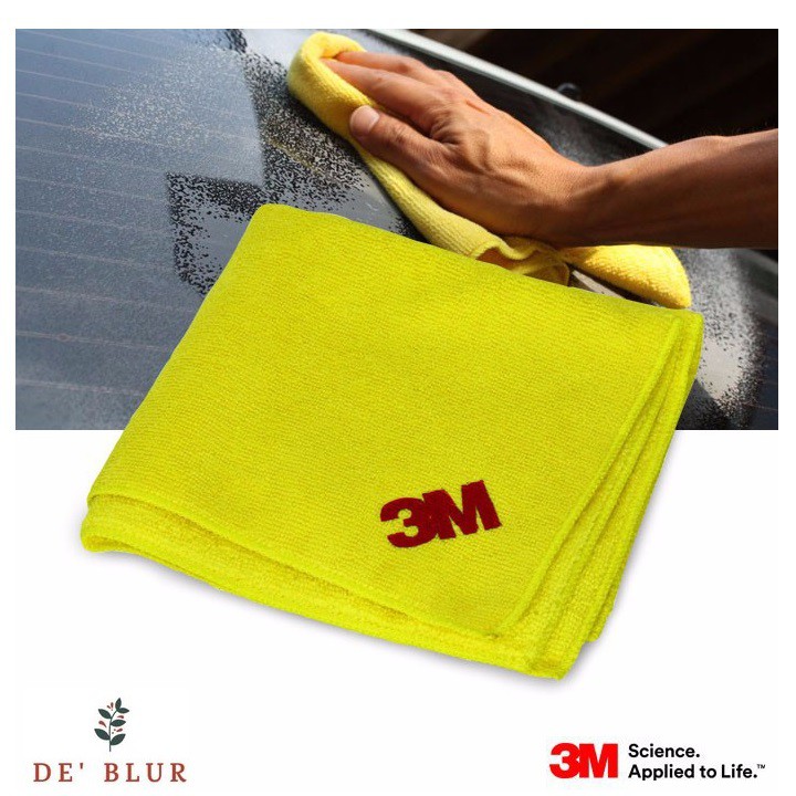 Khăn Lau Đa Năng, Khăn Lau Chuyên dụng Ô tô, sợi Microfiber 3M 50400