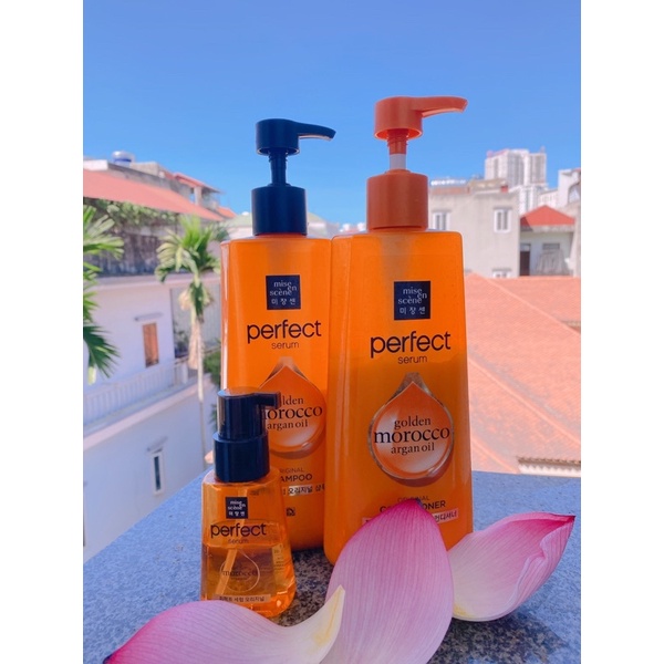 CHÍNH HÃNG - BỘ GỘI XẢ TINH DẦU MISEN PERFECT HÀN QUỐC