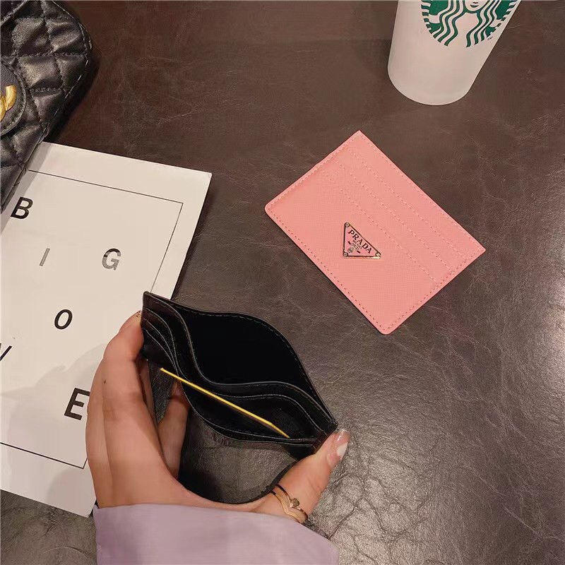 Ví đựng thẻ siêu mỏng thiết kế nhiều ngăn đơn giản thời trang