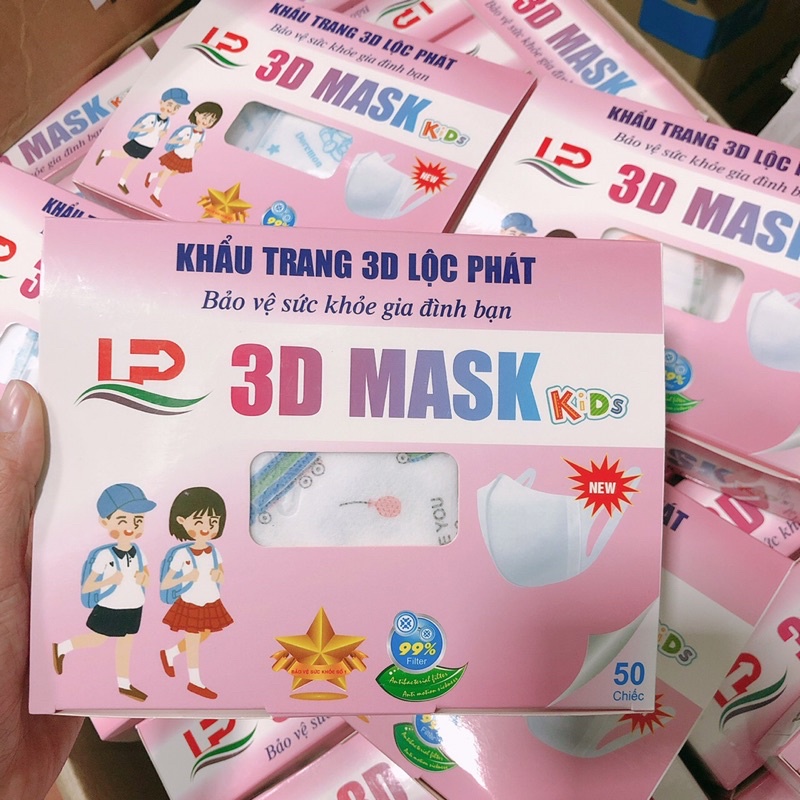 Khẩu trang 3D mask trẻ em