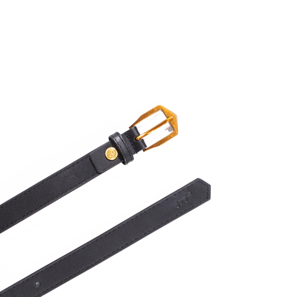 Thắt Lưng Nữ Da Bò Cao Cấp Khóa Vàng Màu Đỏ, Vàng, Nâu, Xanh, Trắng WT Leather Arrow 193101103, 193102506, 193103901