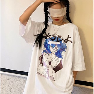 ÁO THUN, ÁO PHÔNG TAY LỠ UNISEX FORM RỘNG OVERSIZE ANIME M184