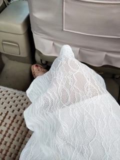 Váy ren trắng Order Quảng châu SL5