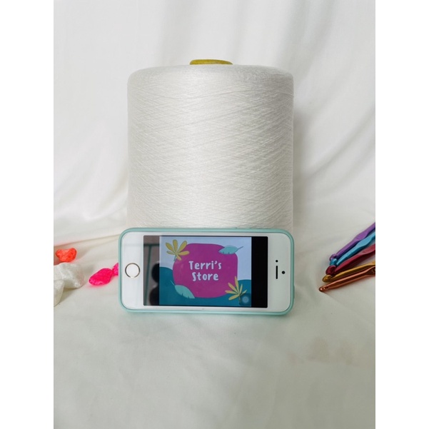 Sợi Visco 100% - Sợi chập 4_Cỡ sợi 0.6mm - 0.8mm