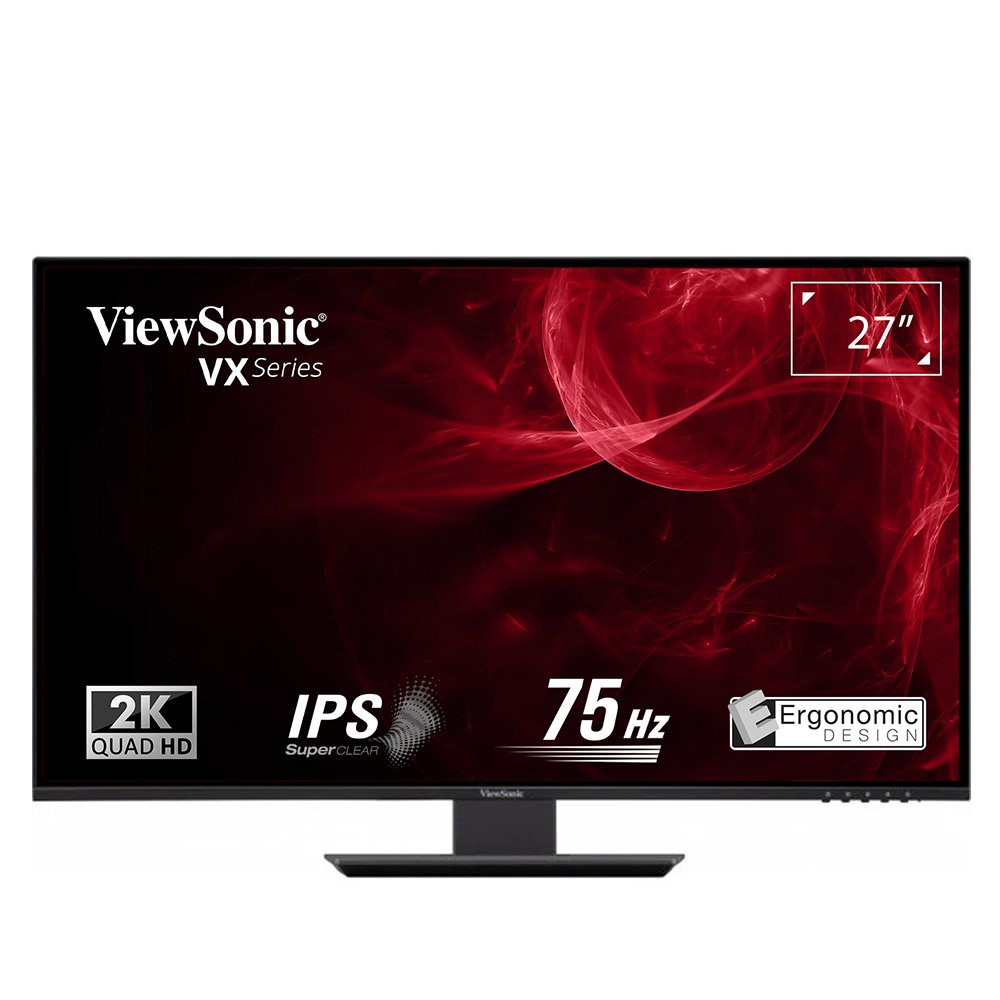Màn hình máy tính ViewSonic VX2780-2K-SHDJ/ 27 inch QHD IPS/ 75Hz/ 3Yrs - Bảo hành 36 tháng