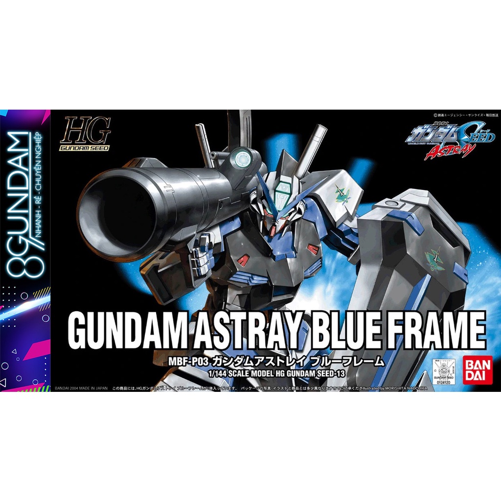 Mô Hình Lắp Ráp Gundam HG Astray Blue Frame
