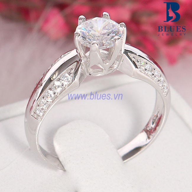 (BẠC THẬT 100%) Nhẫn bạc nữ Liberty