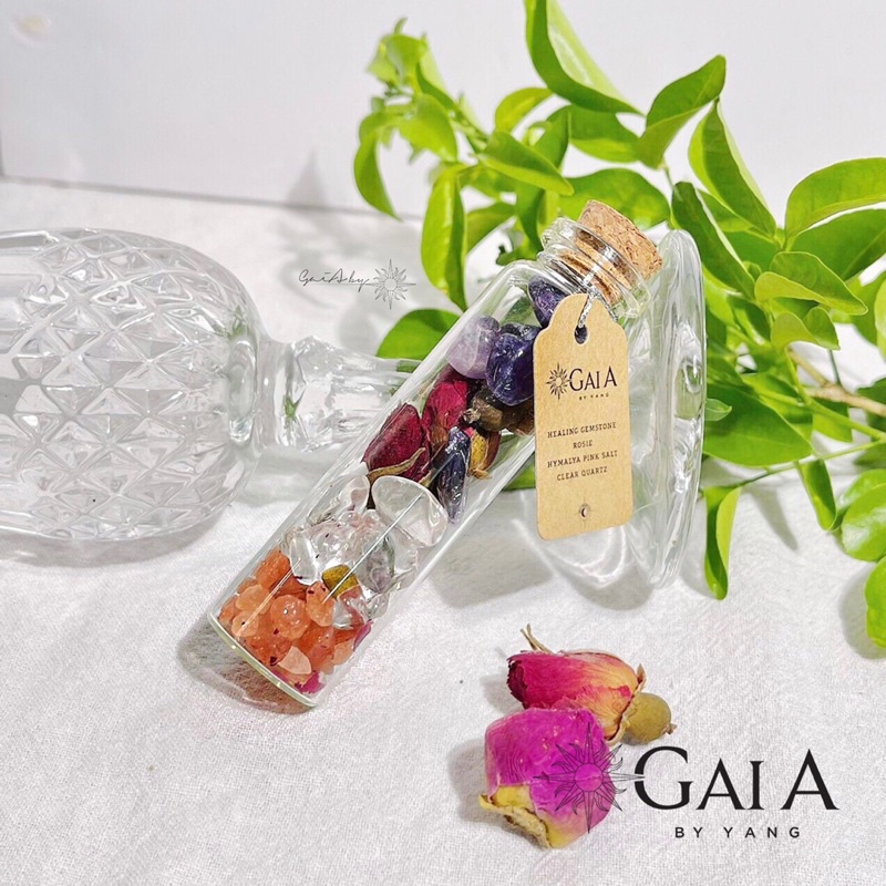 Lọ Sạc Năng Lượng Đá Thạch Anh Tím - Gaia By Yang