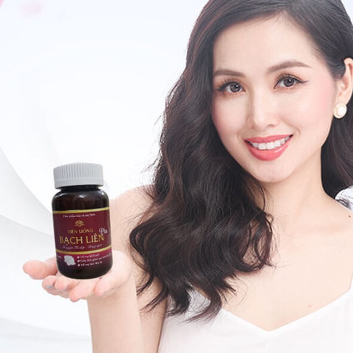 Viên uống Bạch Liên Plus  điều hòa nội tiết tố, chống lão hóa da | BigBuy360 - bigbuy360.vn