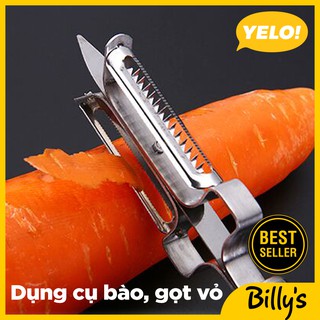 Billy's YELO！Dụng cụ gọt vỏ, cắt đa năng, dao bào đồ ăn trái cây rau củ