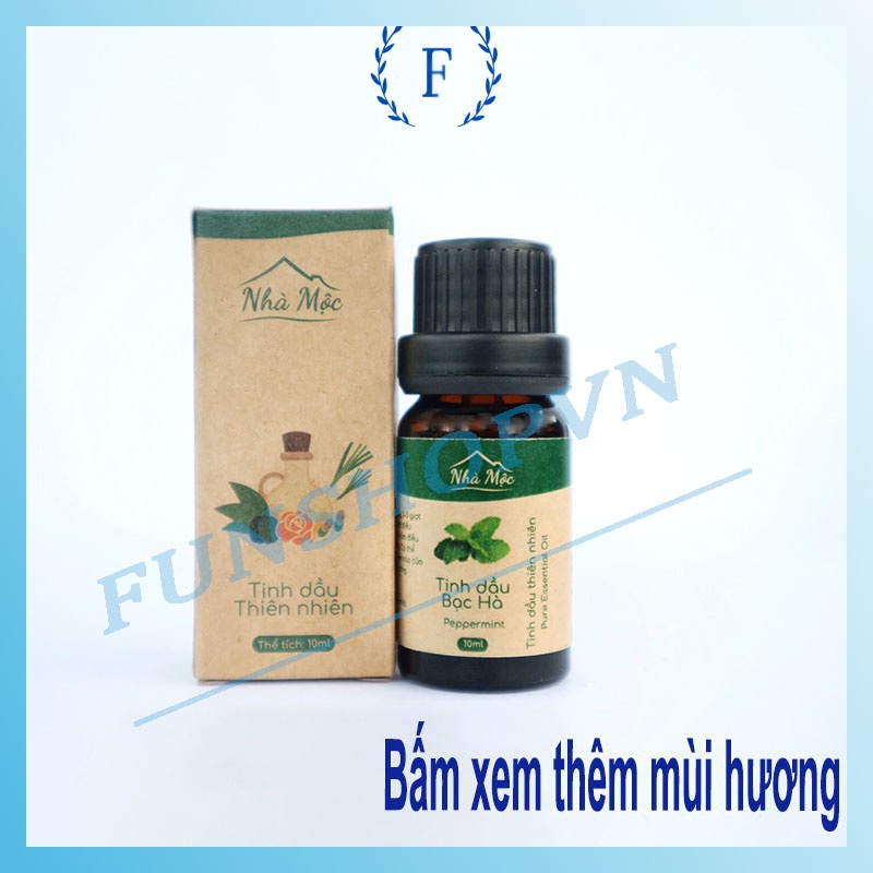 Tinh dầu nguyên chất tự nhiên, lọ tinh dầu thơm phòng hương tự nhiên 10ml TD01