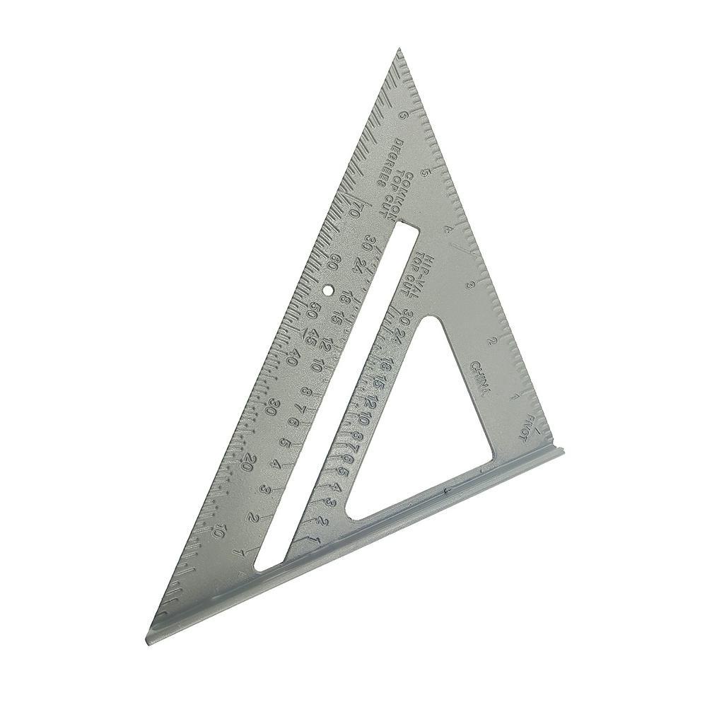 Thước đo góc vuông 90 độ hình tam giác bằng hợp kim nhôm đa năng tiện lợi