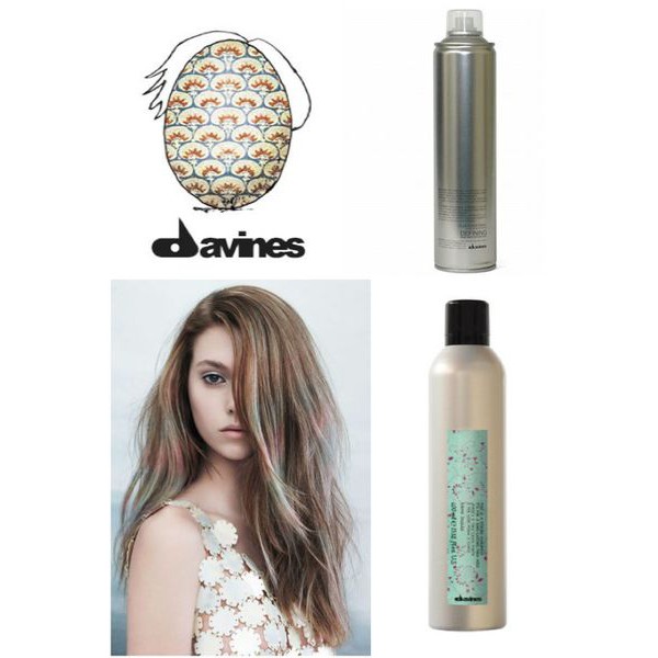 GÔM XỊT CỨNG DAVINES STRONG HAIRSPRAY 400ML