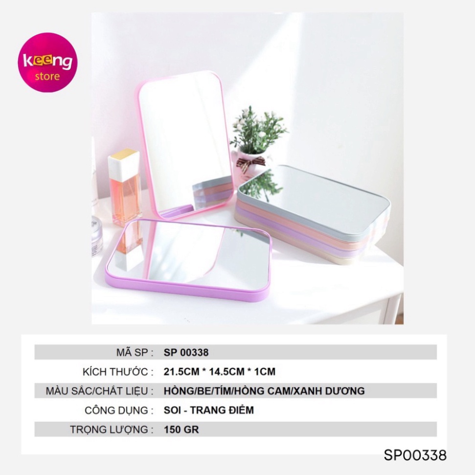 Gương để bàn trang điểm Hàn Quốc xinh xắn dễ thương (sỉ lẻ)
