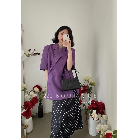 Áo vest cúc vạt lệch Lemon 66128