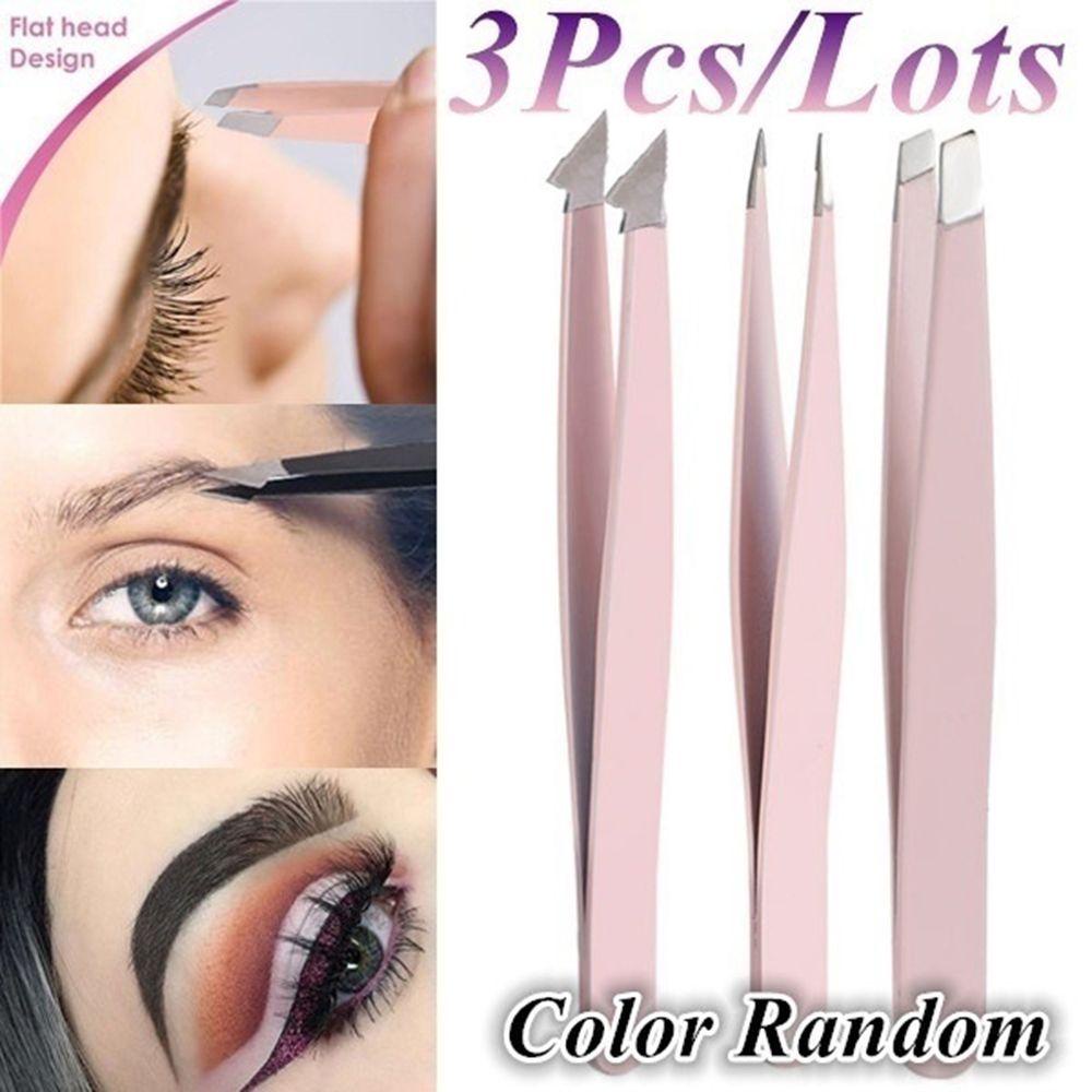 XIANTIN Set 3 Nhíp Nhổ Lông Mày Chuyên Dụng