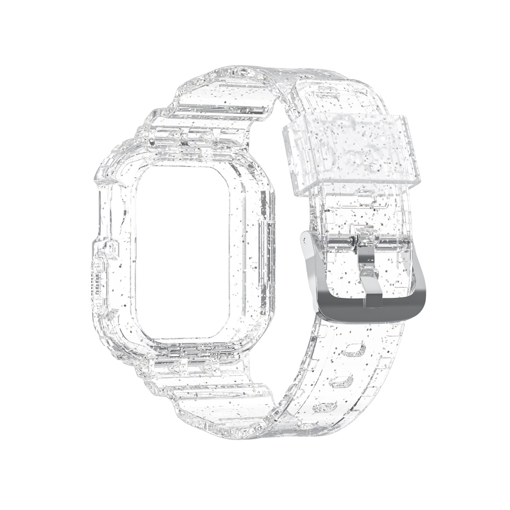Dây Đeo Thay Thế Bằng Tpu Chuyên Dụng Cho iWatch 7/6/SE/5/4/3 41mm Dài 45mm Clory Cursion7