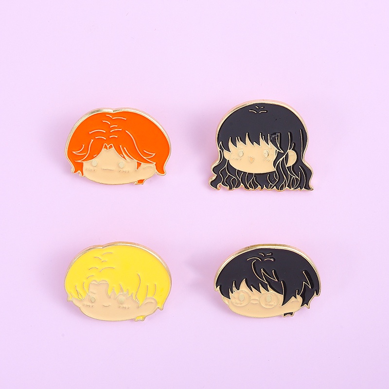 Ghim Cài Áo Phong Cách Phim Harry Potter Dễ Thương