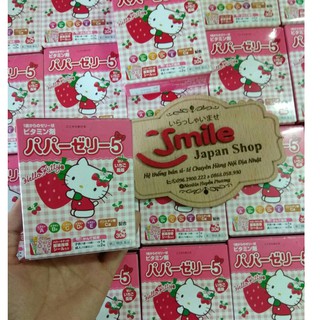 Kẹo vitamin tổng hợp Papazeri Hello Kitty dành cho trẻ biếng ăn ( hộp 30 viên)