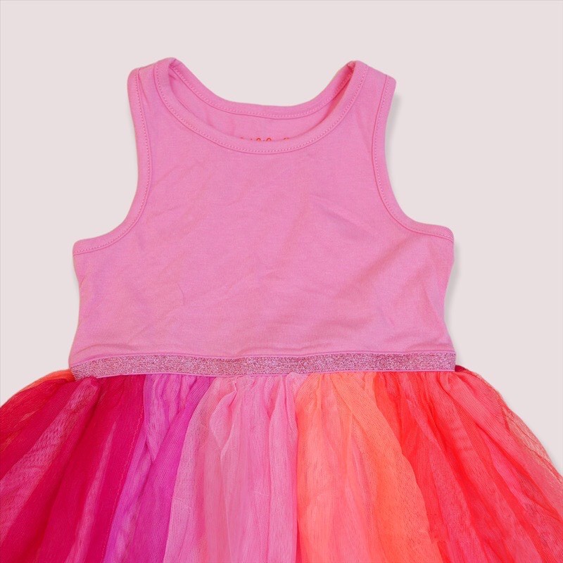 Váy bé gái/ đầm bé gái Cat&Jack hàng VNXK dư xịn cho bé gái hoạ tiết pony sao ánh kim sắc màu từ 1-5y