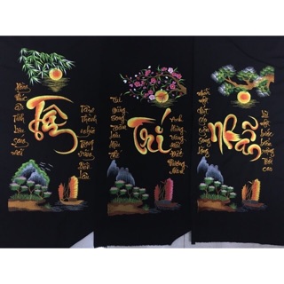 Bộ tranh thêu tâm trí nhẫn