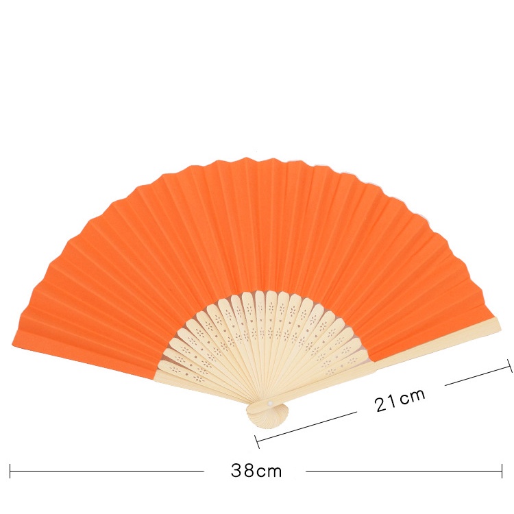 💥FOLLOW TẶNG 3K💥HÀNG CÓ SẴN💥 Quạt Giấy Trơn Cầm Tay Độc Đáo Hóa Trang Nam Nữ Cổ Đại  Phong Cách Trung Hoa Cổ Trang