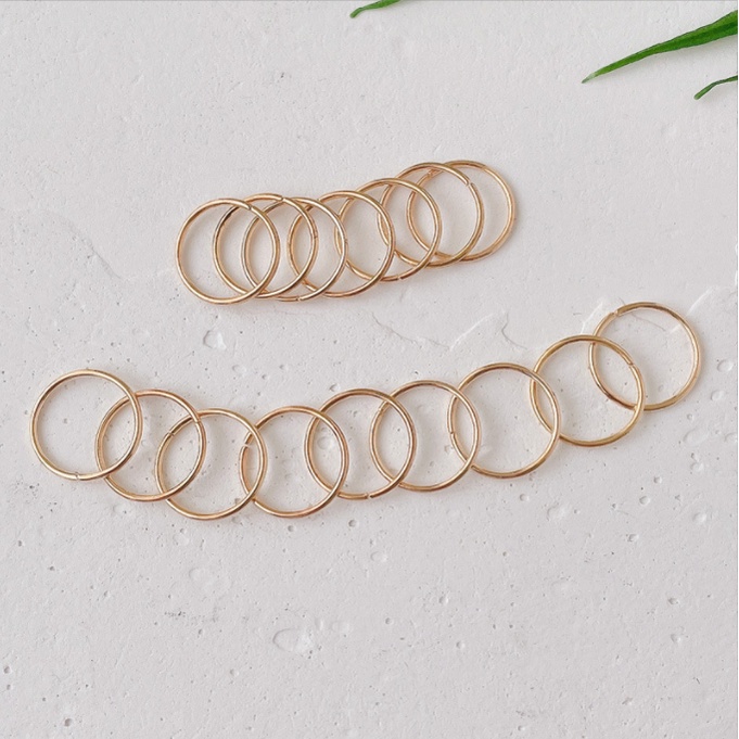 Set 16 kẹp tóc Dương Mịch tròn đính bím tóc cá tính cho nữ