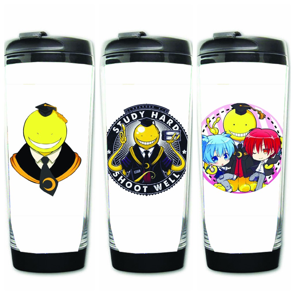 Bình đựng nước in hình Assassination Classroom - Lớp Học Ám Sát anime