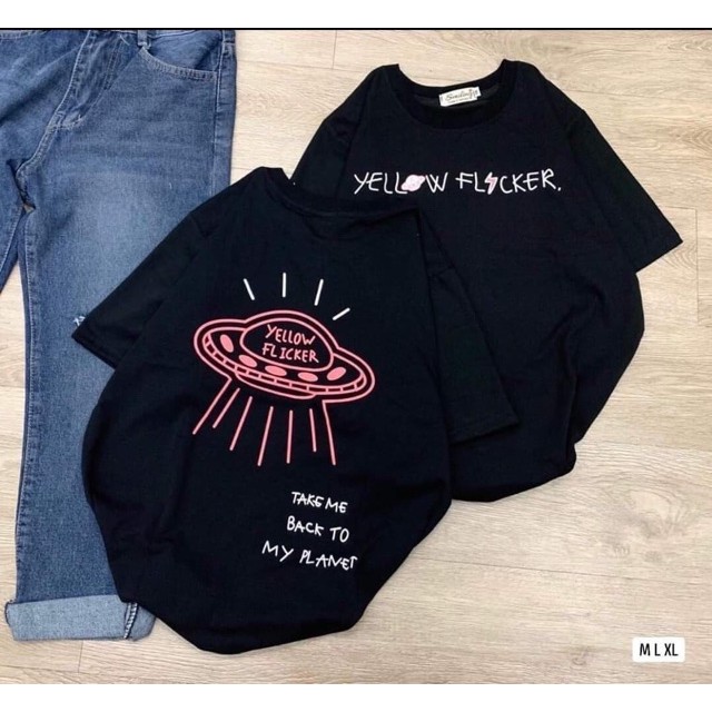 Áo Thun Nam Nữ Tay Lỡ in hình Đĩa Bay 4 màu | BigBuy360 - bigbuy360.vn